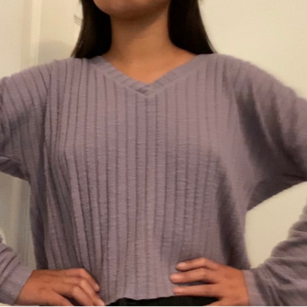 Lilac Purple Sweater